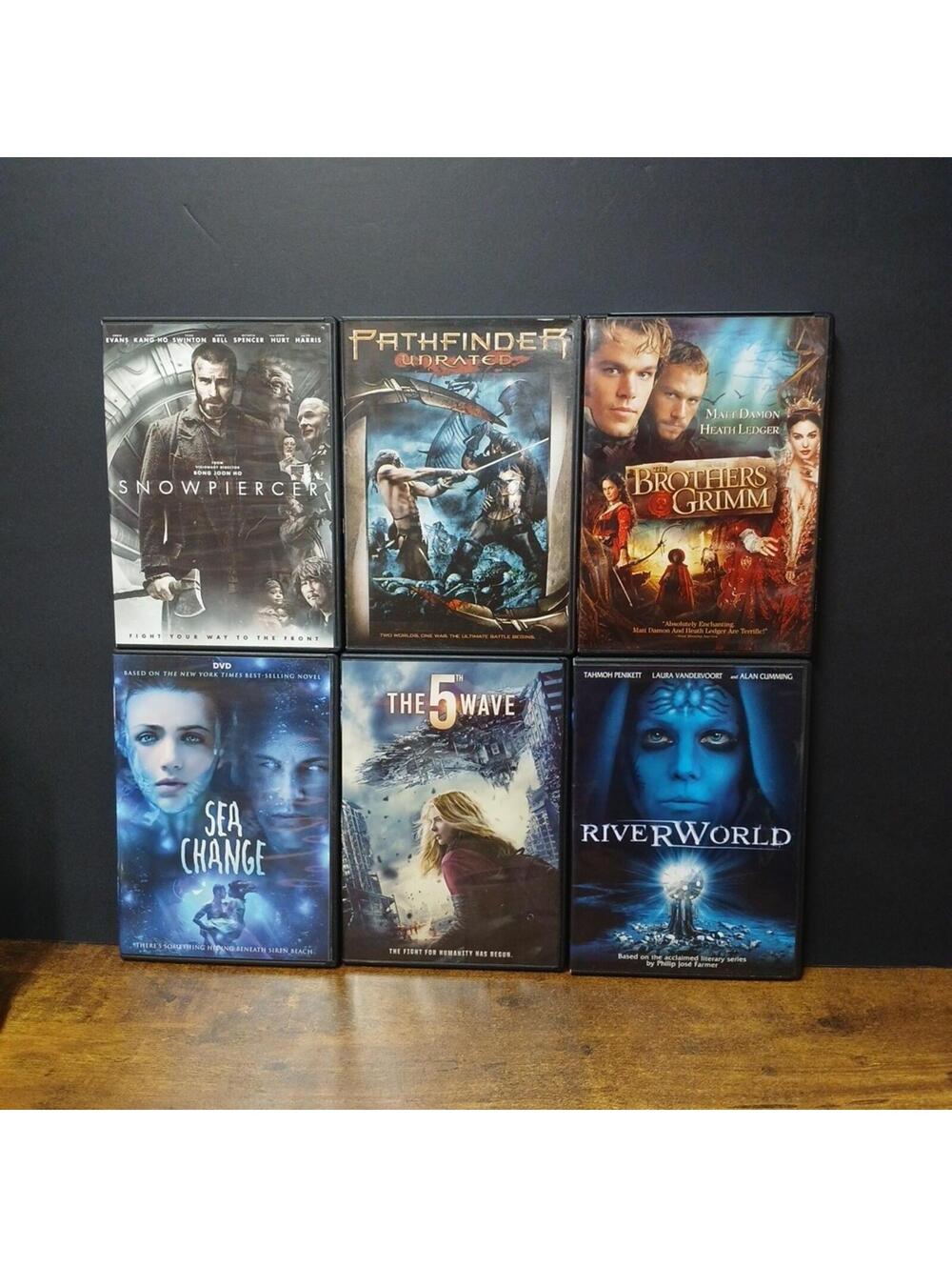 Lot of 6 Sci-Fi Fantasy DVD Movies